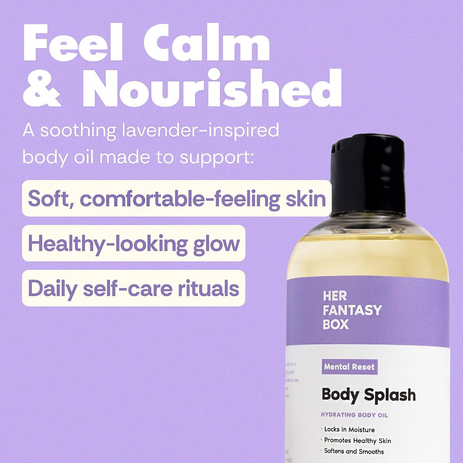 image:imageHer Fantasy Box Post Workout Fresh Kit Charcoal Exfoliating Body Wash Probiotic Wash Chlorophyll Capsules Mint Deodorant Lavender Vanilla Body Oil amp Wipes