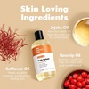 Her Fantasy Box | Body Splash | Body Oil Gift Set – Lightweight Hydrating Glow Oil, Vanilla, Caramel, Lavender, Sandalwood Scents – Vegan Body Splash Oils, 4 Pack