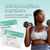 Her Fantasy Box | Post Workout Fresh Kit – Charcoal Exfoliating Body Wash, Probiotic Wash, Chlorophyll Capsules, Mint Deodorant, Lavender Vanilla Body Oil & Wipes