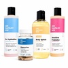 Her Fantasy Box | Dry Skin Hero Kit – Hydrating Body Wash, Sensitive Probiotic Wash, Vanilla Body Oil & Slippery Elm Supplement for Soft, Nourished Skin