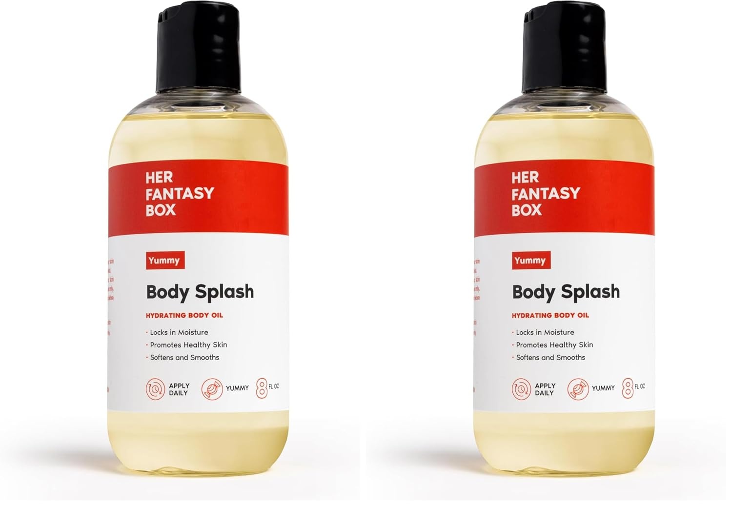 image:imageHer Fantasy Box Body Splash Hydrating Body Oil Pineapple Creme Moisturizing NonGreasy Formula for Soft Smooth Skin AllNatural Lightweight amp NourishingYummy