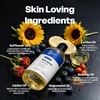 Her Fantasy Box | Body Splash Hydrating Body Oil (Pineapple Creme) – Moisturizing, Non-Greasy Formula for Soft, Smooth Skin – All-Natural, Lightweight & Nourishing(Blueberry)