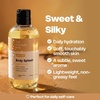 Her Fantasy Box | Body Splash Hydrating Body Oil (Pineapple Creme) – Moisturizing, Non-Greasy Formula for Soft, Smooth Skin – All-Natural, Lightweight & Nourishing(Vanilla)