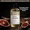 Her Fantasy Box | Body Splash Hydrating Body Oil (Pineapple Creme) – Moisturizing, Non-Greasy Formula for Soft, Smooth Skin – All-Natural, Lightweight & Nourishing(Santal Driftwood)
