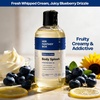 Her Fantasy Box | Body Splash Hydrating Body Oil (Pineapple Creme) – Moisturizing, Non-Greasy Formula for Soft, Smooth Skin – All-Natural, Lightweight & Nourishing(Blueberry)